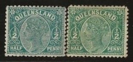 Queensland    .   SG    .   186  2x   .   (*)      .    Mint Without Gum - Nuovi
