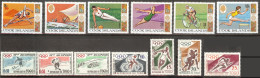 TOGO,COOK ISL. Olympic Games-60,68(cycling,hockey) Set 13 Stamps  MNH - Altri & Non Classificati