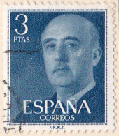 1955 - 1956 - ESPAÑA - GENERAL FRANCO - EDIFIL 1159 - Used Stamps