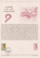 1977 FRANCE Document De La Poste Cigale Rouge  N° 1946 - Documenten Van De Post