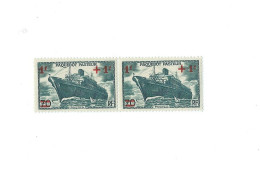 502 Chiffre Gras Tenant à Maigre. - Unused Stamps
