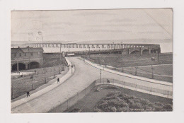 SCOTLAND - Tay Bridge Used Vintage Postcard - Fife