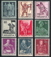 Schweiz Suisse 1941: Hodler & Historische Bilder Zu.243-251 Mi 377-385 Yv 358-366 ** MNH (Zumstein CHF 70.00) - Ungebraucht