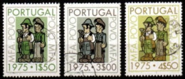PORTUGAL    -   1975.    Y&T N° 1252 / 1254 Oblitérés.     Série Complète. - Gebraucht