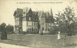 18  NANCAY - CHATEAU DE LA VARENNE DE NANCAY, FACADE EST (ref A772) - Nançay