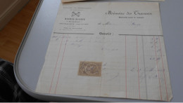 CHATEAUDUN RICOIS RICOIS ATELIER DE SERRURERIE EN TOUS GENRES ..... - 1800 – 1899