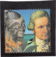 R12 - Grande Bretagne - PO 2073 ** MNH De 1999 - James COOK  Et  Homme De Nouvelle Zélande - Unused Stamps