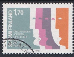 90th Anniversary Of Finnish Association For Mental Health - 1987 - Used Stamps