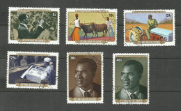 GUINEE N°590 à 595 Cote 7.80€ - Guinée (1958-...)