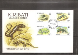 Kiribati - Reptiles ( FDC De 1996 à Voir) - Kiribati (1979-...)