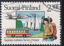 Centenary Of Finnish Tourist Office - 1987 - Oblitérés