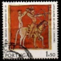 PORTUGAL    -   1975.    Y&T N° 1261 Oblitéré.  EUROPA  /  Enluminure - Usado