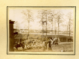 Chateaux De La Planchette, De Roully, De Mons Et Attelage 4 Photos Format 8,5x6 - Anciennes (Av. 1900)