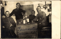 Photo CPA Troscianiec Mały Trostjanez Ukraine, Deutsche Soldaten In Uniformen, 1917 - Oekraïne