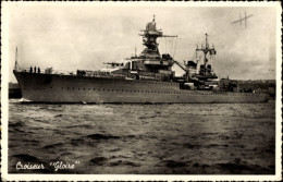 Photo CPA Französisches Kriegsschiff, Gloire, Kreuzer - Altri & Non Classificati