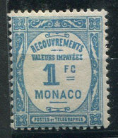 Monaco * Taxe N° 27 - - Segnatasse