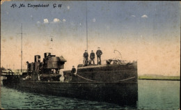 CPA Niederländisches Kriegsschiff, Hr.Ms. G 16, Torpedoboot - Andere & Zonder Classificatie