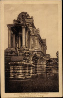 CPA Angkor Wat Kambodscha, Edicule - Chine