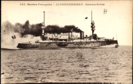 CPA Französisches Kriegsschiff, Jauréguiberry, Bateau Ecole - Other & Unclassified
