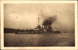 CPA Deutsches Kriegsschiff, SMS Ostfriesland, Großlinienschiff - Other & Unclassified