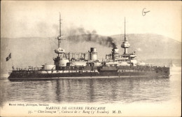 CPA Französisches Kriegsschiff, Charlemagne, Cuirasse - Autres & Non Classés
