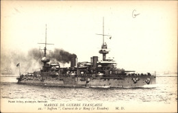 CPA Französisches Kriegsschiff, Suffren, Cuirasse - Other & Unclassified