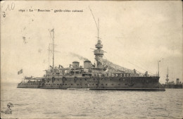 CPA Französisches Kriegsschiff, Bouvines, Garde-Cotes Cuirasse - Other & Unclassified
