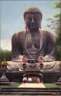 Artiste CPA Japanese At Home, Buddhastatue, Schrein, Gebet, Tuck Karte - Sonstige & Ohne Zuordnung