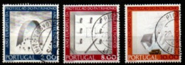 PORTUGAL    -   1975.    Y&T N° 1278 à 1280 Oblitérés.     Série Complète.  Architecture - Gebraucht