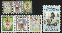 GUYANA - N°1293/99 ** (1985) Sport : Cricket. - Guyana (1966-...)