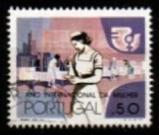 PORTUGAL    -   1975.    Y&T N° 1281 Oblitéré.   Infirmière - Gebraucht