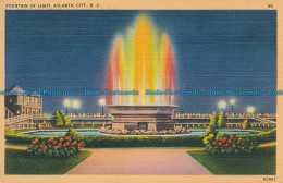 R046894 Fountain Of Light. Atlantic City. N. J - Monde