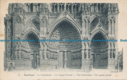 R046920 Amiens. The Cathedral. The Great Portal - Monde