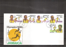Jamaique - JO De Moscou ( FDC De 1980 à Voir) - Giamaica (1962-...)