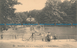R046936 Bruxelles. Bois De La Cambre. Le Lac Et Le Chalet Robinson. Ern. Thill. - Monde