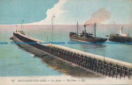 R046948 Boulogne Sur Mer. The Piers. LL. No 73 - Monde