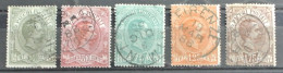 ITALIEN 1884 " PAKETMARKEN " Michelnr 1-3,4,5,6 Sehr Schon Gestempelt € 180,00 - Other & Unclassified
