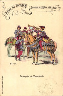 Artiste CPA Bruges Brügge Westflandern, Festes 1907, Tournoi De L'Arbre D'Or, Menestrels - Sonstige & Ohne Zuordnung
