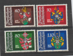 Liechtenstein 1981 Coat Of Arms Of The Landammanns (II) ** MNH - Unused Stamps