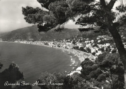 CARTOLINA 1957 ITALIA SAVONA ALASSIO PANORAMA Italy Postcard ITALIEN AK - Savona