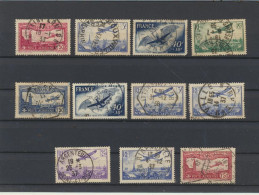 France PA  11 Timbres - 1927-1959 Afgestempeld