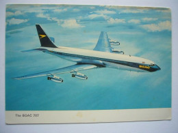 Avion / Airplane / BOAC - BRITISH OVERSEAS AIRWAYS CORPORATION / Boeing B 707 / Airline Issue - 1946-....: Moderne