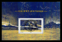 FEUILLET ORIENT EXPRESS OBLITERE CACHET ROND 17-5-2024 #234# - Used Stamps