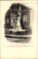 CPA Lourches Nord, Eglise, Monument Charles Mathieu - Autres & Non Classés