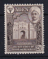 Aden - Hadhramaut: 1942/46   Sultan   SG5   2a       MH - Aden (1854-1963)