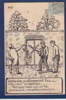 CPA Castor Satirique Caricature Politique Non Circulée Affaire Dreyfus Jaurès Anticléricalisme - Satiriques