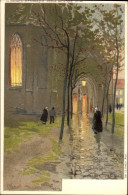 Artiste CPA Nieuport Nieuwpoort Westflandern, L'Eglise - Other & Unclassified