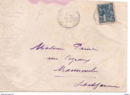 Lettre De 1929 De La Salvetat Du Dropt Pour Marmande  Type Jeanne D'Arc - 1921-1960: Periodo Moderno