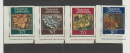 Liechtenstein 1981 Flora - Mosses And Ferns - Corner Pieces ** MNH - Unused Stamps