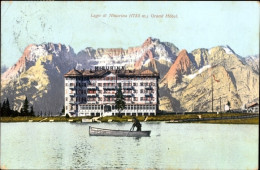 CPA Lago Di Misurina Cortina D'Ampezzo Veneto, Grand Hotel - Other & Unclassified